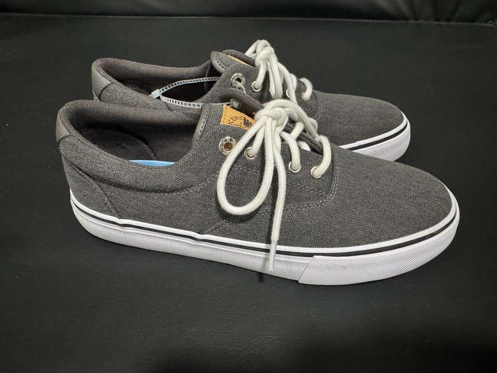Dockers Sneakers Size 8M Grey Canvas Casual Shoes